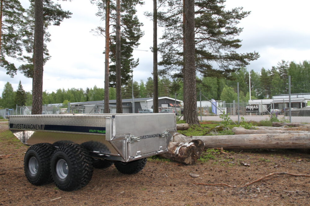 Fullhög baklucka Utility Trailer