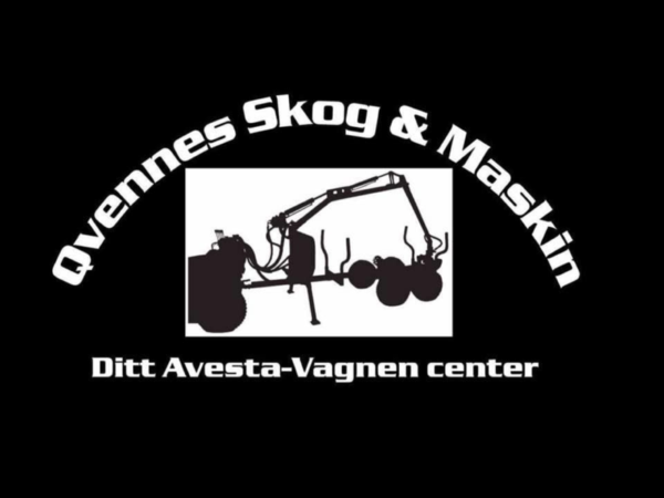 Qvennes Skog & Maskin logotyp